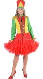 Kleurige Carnavals Jas Dames