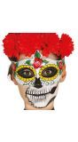 Kleurrijke Dia De Los Muertos Oogmasker
