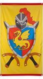 Knights Middeleeuws Thema Vlag