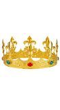 Koning Kroon Goud met Stenen Heren