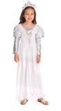 Koninklijke Witte Prinses Jurk Meisjes