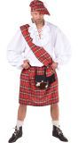 Kostuum Schot Heren Rood