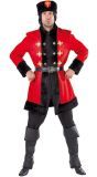Kozak Rusland Kostuum Heren Rood