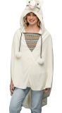 Lama Poncho Volwassenen