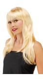 Lang Haar Pruik Pony Blond