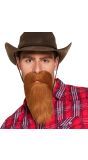 Lange Hillbilly Cowboy Baard