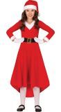 Lange Kerstvrouw Jurk Kind