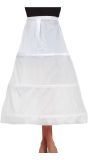 Lange Petticoat Wit 85cm