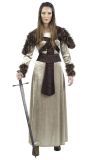 Lange Vrouwelijke Viking Jurk
