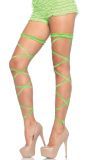 Lange Wikkel Kousenband Groen
