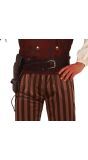 Leerlook Piraten Riem met Holster