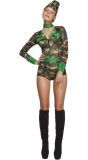 Leger Camouflage Kostuum Dames