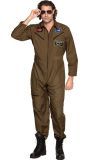 Legergroene Gevechtspiloot Kostuum