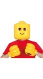 Lego Geel Masker en Handen Volwassenen