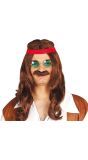 Lennon Hippie Pruik met Hoofdband
