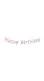 Letterslinger Glossy Pink Happy Birthday 3 Meter