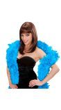 Lichtblauwe Luxe Boa