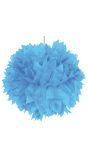Lichtblauwe Pompom Hanger 30cm