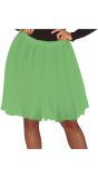 Lichtgroene Lange Tutu Dames 60cm
