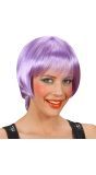 Lichtpaarse Rave Pruik