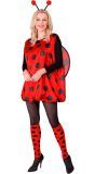 Lieveheersbeestje Kostuum Rood Dames