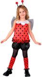 Lieveheersbeestje Pak Kostuum Rood Meisjes