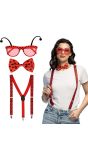Lieveheersbeestje Party Set Volwassenen