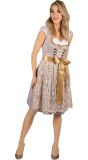 Lila Gouden Oktoberfest Dirndl Dames