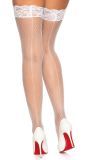 Lisa Visnet Kousen met Kant Wit