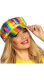 Lollipop Pailletten Regenboog Pet