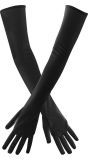 Los Angeles Lange Handschoenen Zwart