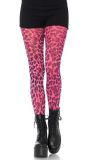 Luipaard Print Panty Neon Roze