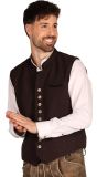 Luxe Bruin Tiroler Vest Heren Oktoberfest