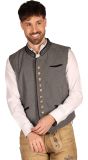 Luxe Grijs Tiroler Vest Heren Oktoberfest