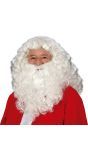 Luxe Kerstman Pruik en Baard