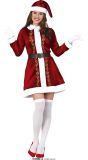 Luxe Kerstvrouw Jurkje Kostuum Dames