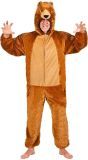 Luxe Pluche Bruine Beer Kostuum