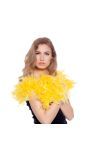 Luxe Veren Boa 180cm Neon Geel