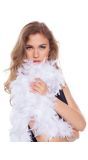 Luxe Veren Boa 180cm Wit