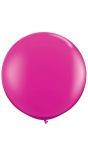 Magenta Roze Ballon Xl 90cm