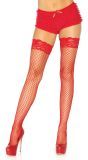 Maggy Rode Visnet Kousen met Kant