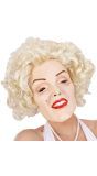 Marilyn Monroe Masker met Haar