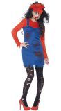 Mario Zombie Dames Kostuum
