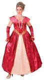 Markiezin Jurk Carnaval Rood Dames