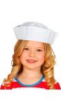 Matroos Hoedje Wit Kind