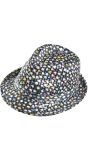 Meerkleurige Pailletten Fedora