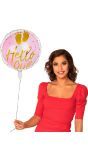 Meisje Geboorte Ballon Hello Girl