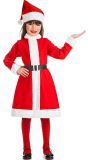 Meisjes Kerstkostuum Carol Claus