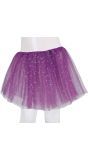 Meisjes Tutu Sterren Hemels Paars 30cm