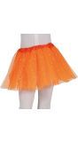 Meisjes Tutu Sterren Oranje 30cm